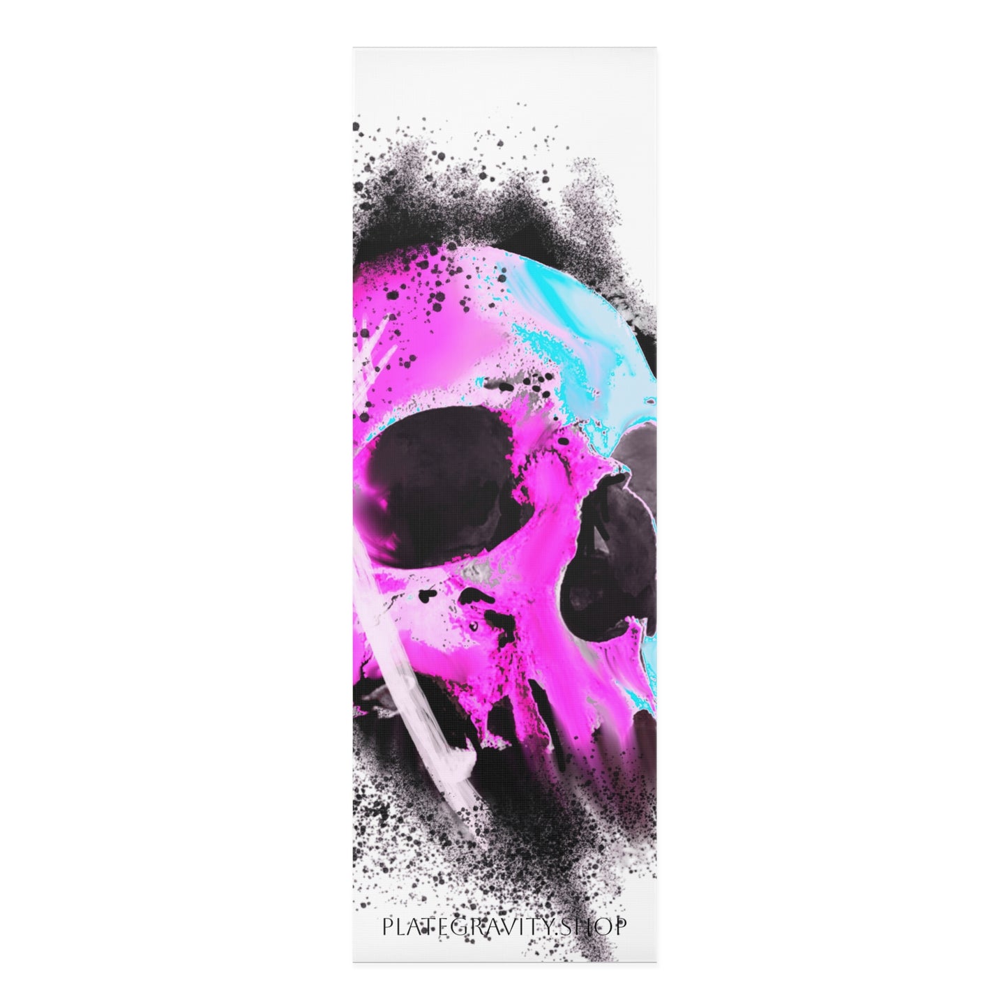 Stylish Skull Foam Yoga Mat | Unique Workout Gear, Fitness Accessories, Colorful Exercise Mat, Yoga Lover Gift, Home Gym Essential