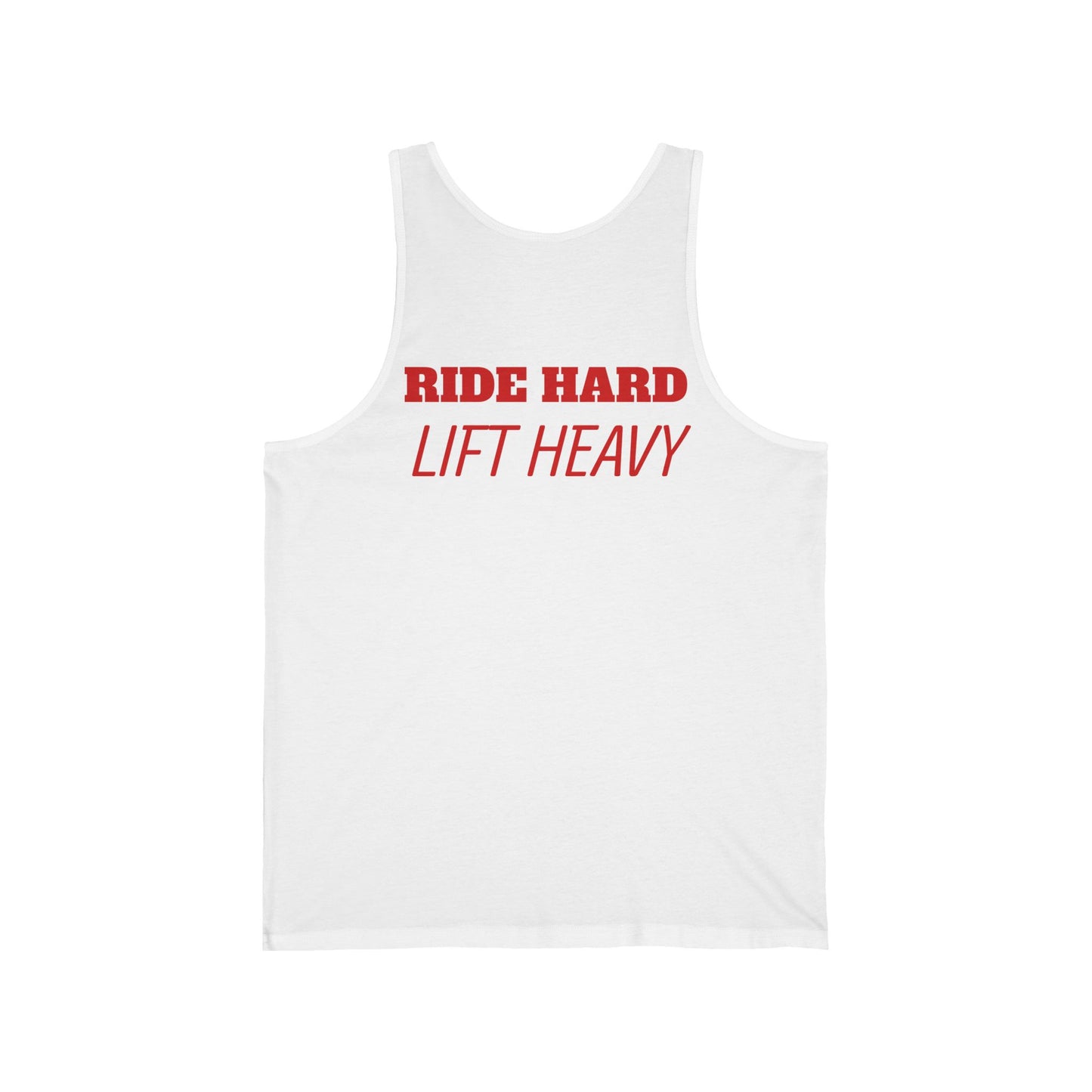 Fitness Motivational Unisex Jersey Tank | Workout Gear, Athletic Muscle Tank, Gym Clothes, Exercise Apparel, Gift for Him/Her