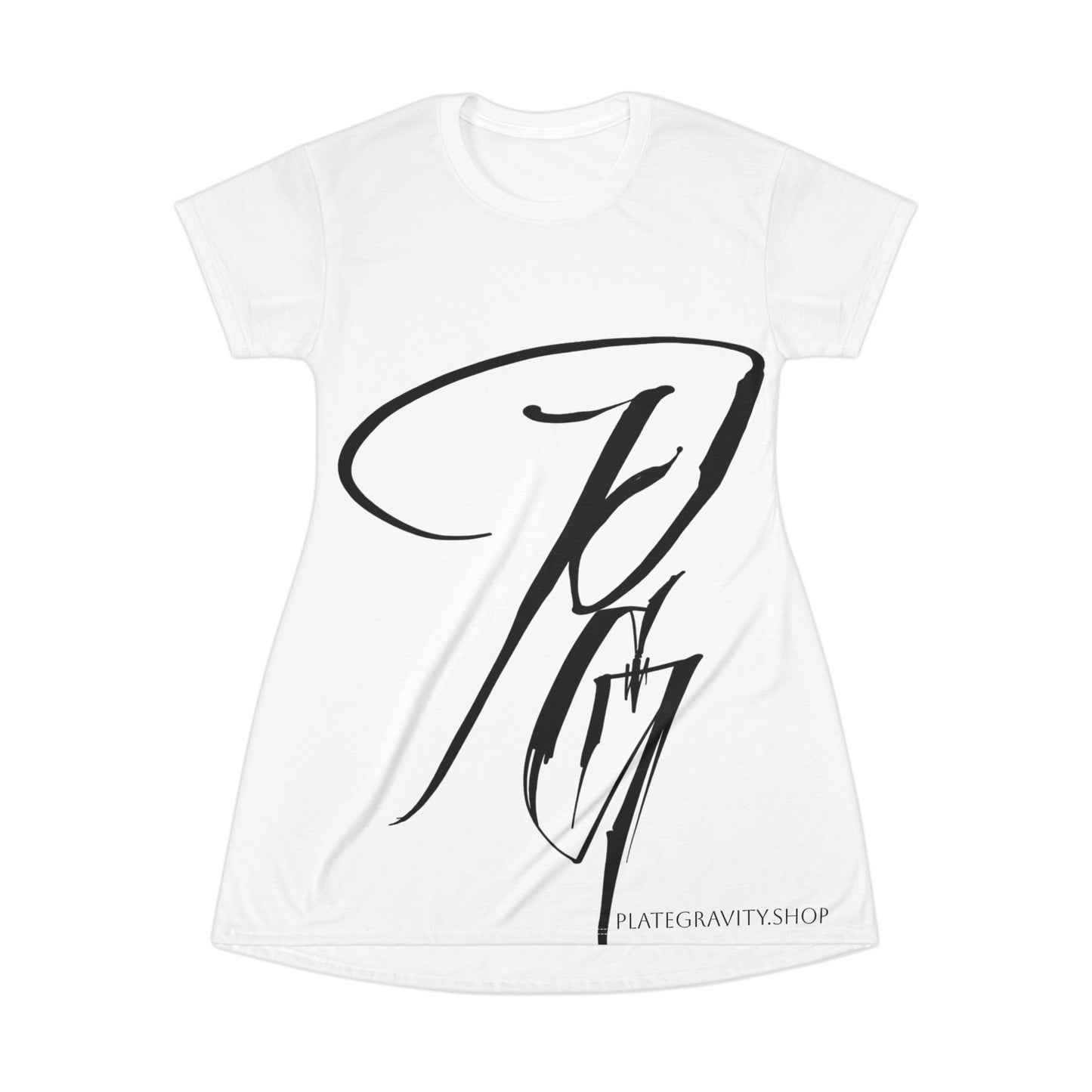 Chic Abstract T-Shirt Dress, Casual Streetwear, Comfortable Summer Dress, Graphic Tee Dress, Trendy Lounge Wear