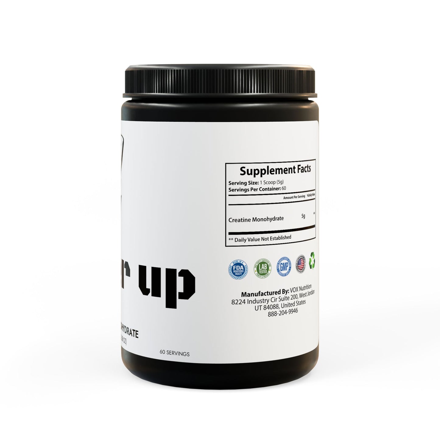 Creatine Monohydrate Supplement (300g, 10.58oz)