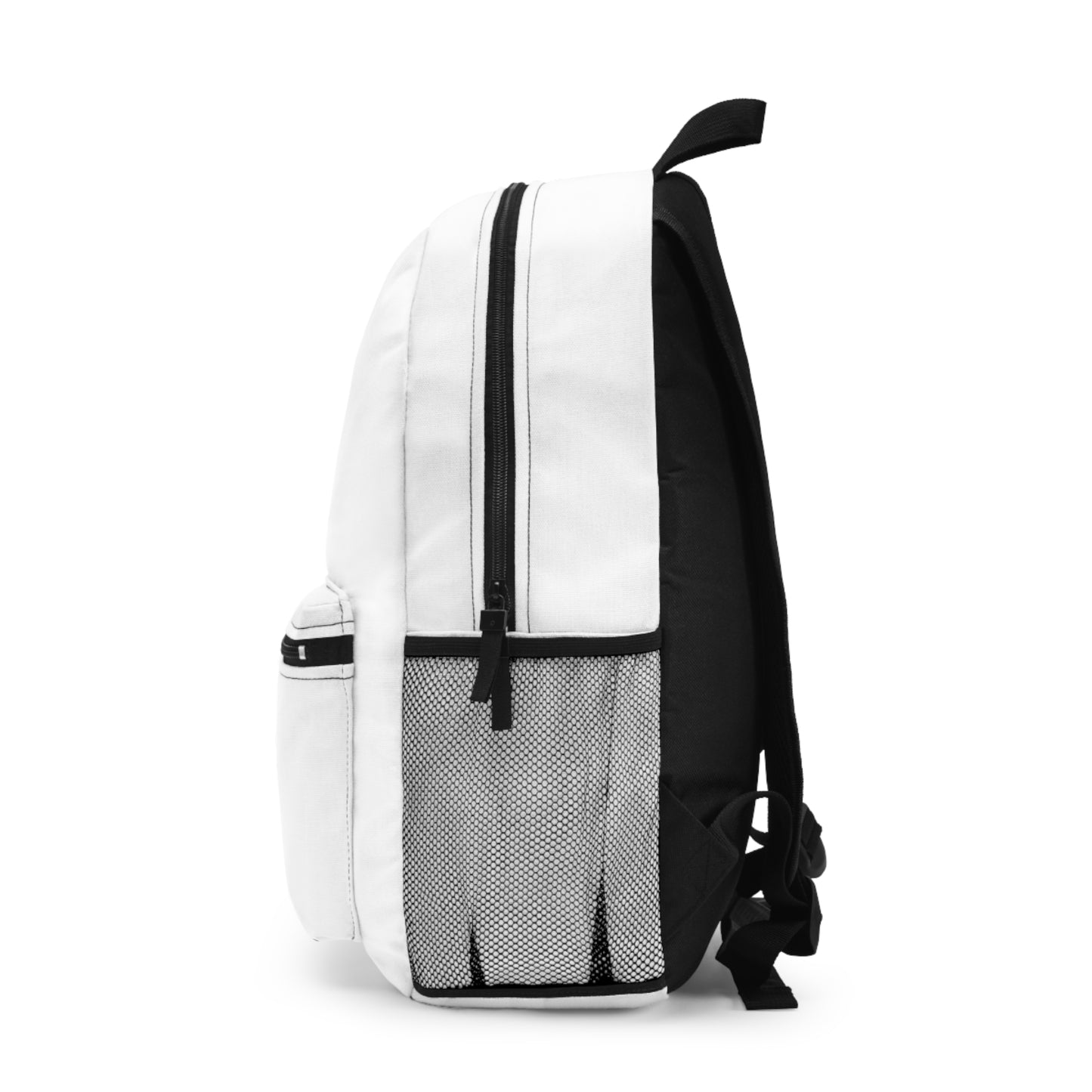 Minimalist White Backpack for School, Travel, or Daily Use - Perfect for Students, Adventurers, and Gift Giving