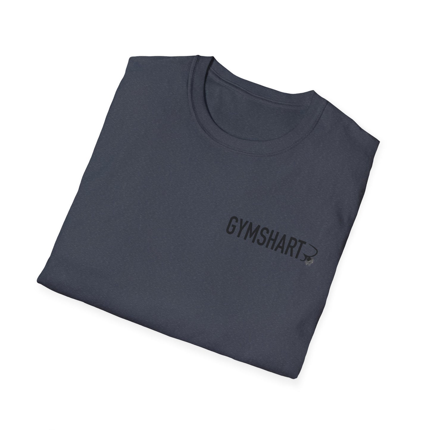 Gymshart Logo T-Shirt — Minimal Gym Tee for Fitness Fans