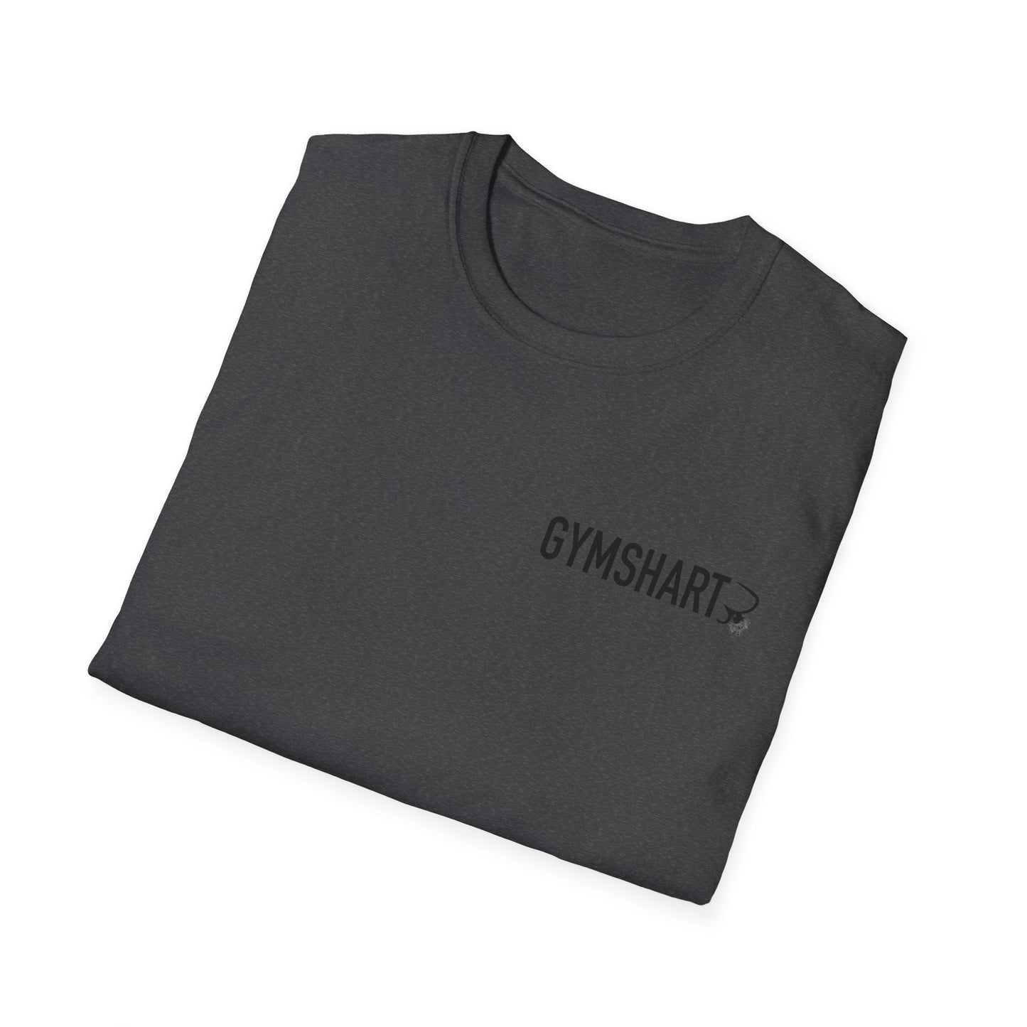 Gymshart Logo T-Shirt — Minimal Gym Tee for Fitness Fans