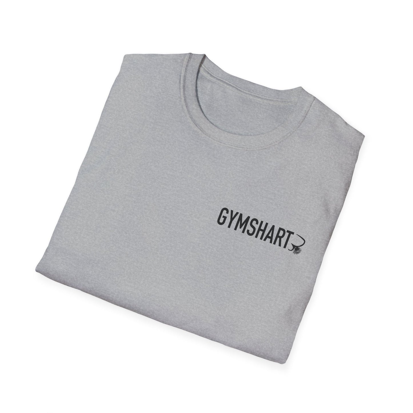 Gymshart Logo T-Shirt — Minimal Gym Tee for Fitness Fans