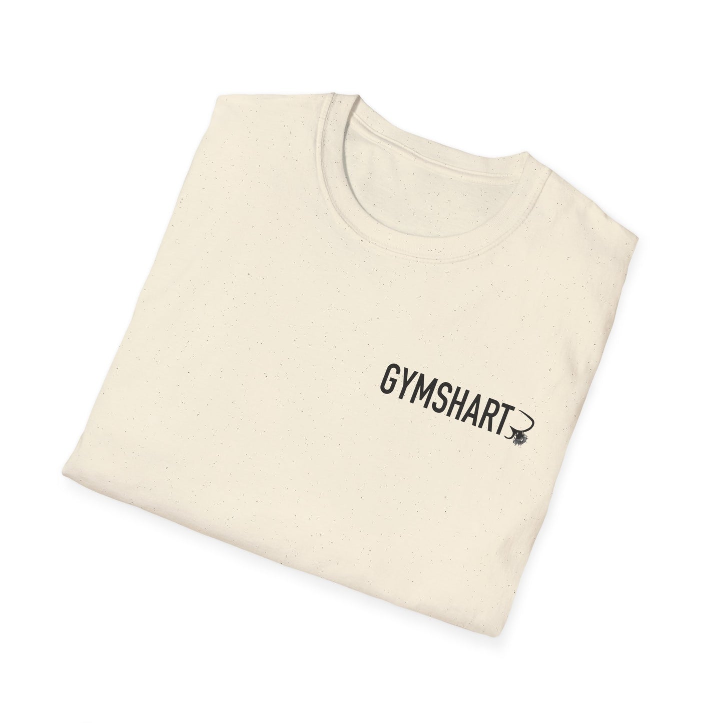 Gymshart Logo T-Shirt — Minimal Gym Tee for Fitness Fans