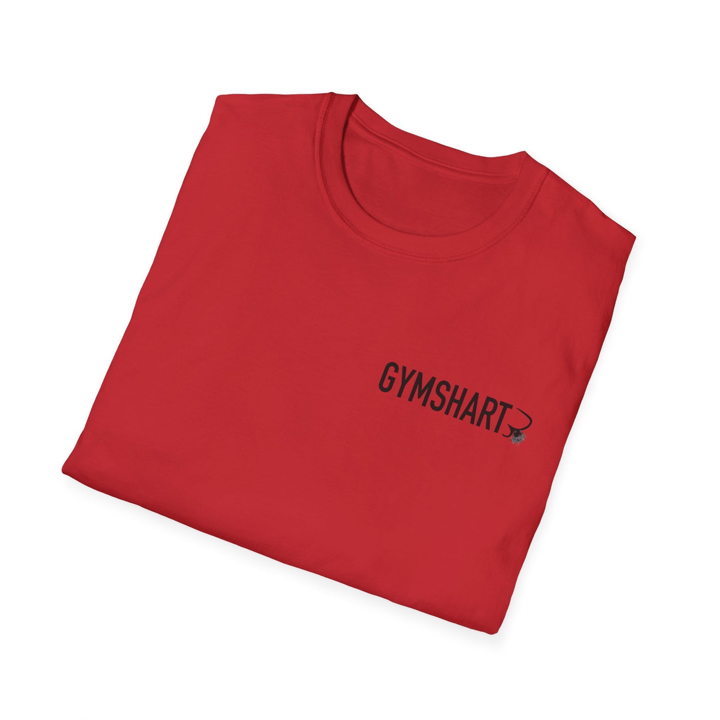 Gymshart Logo T-Shirt — Minimal Gym Tee for Fitness Fans