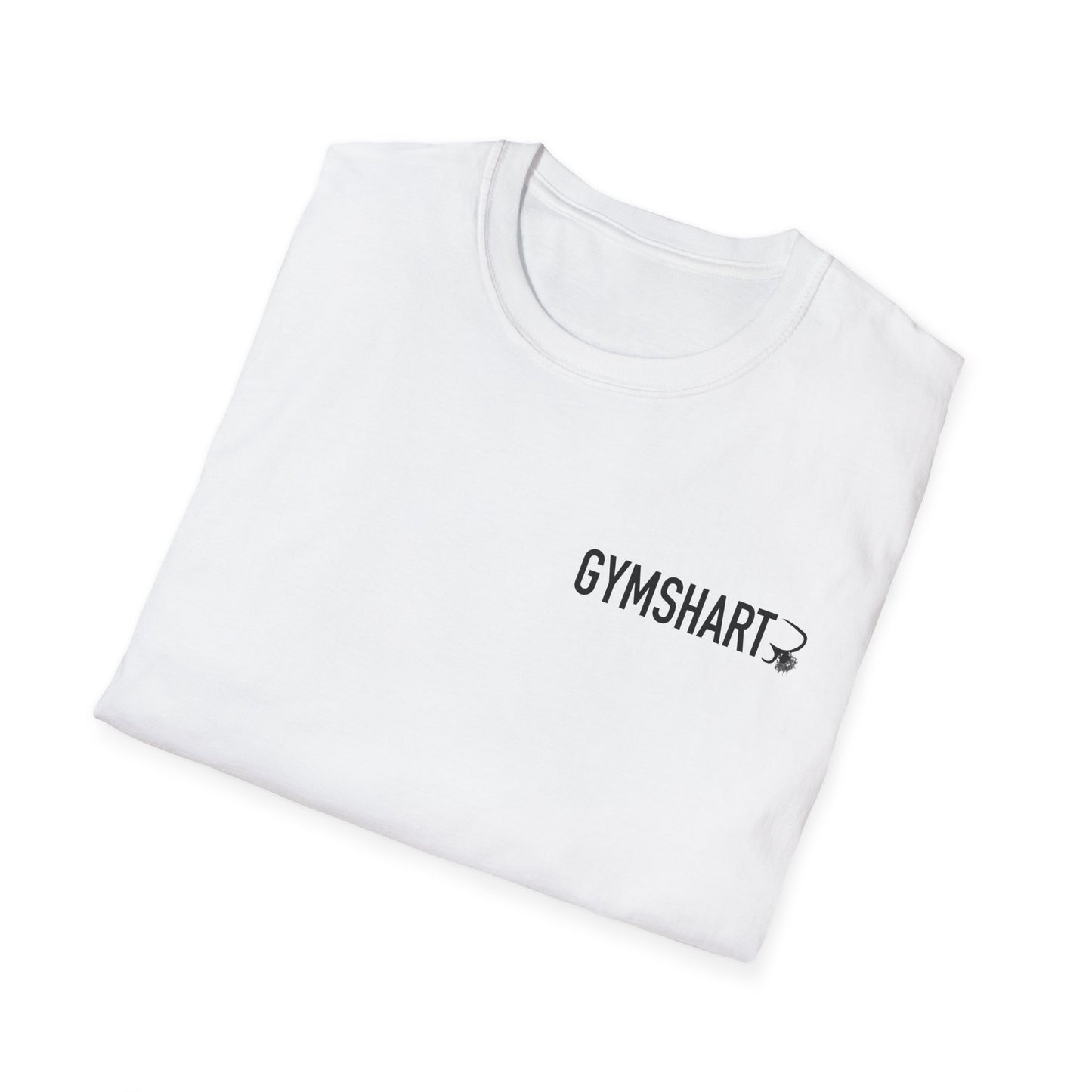 Gymshart Logo T-Shirt — Minimal Gym Tee for Fitness Fans