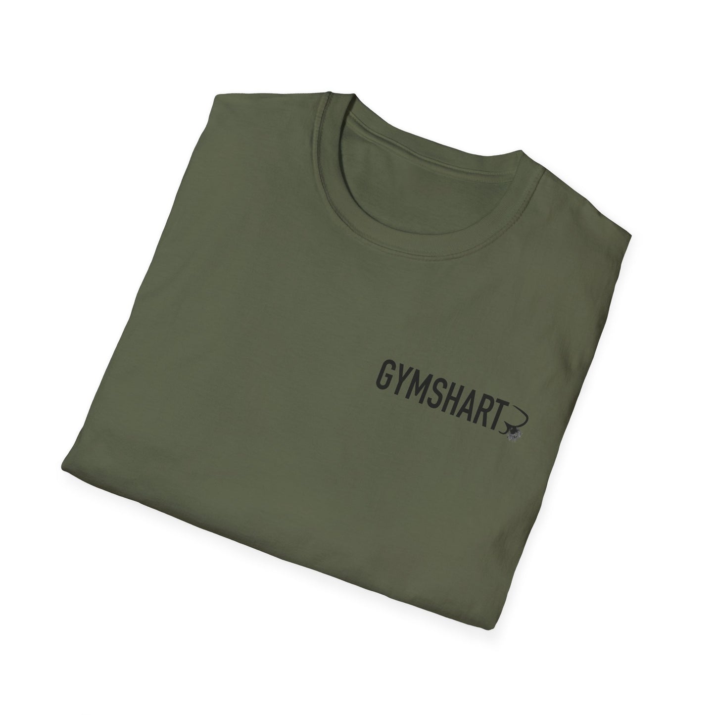 Gymshart Logo T-Shirt — Minimal Gym Tee for Fitness Fans