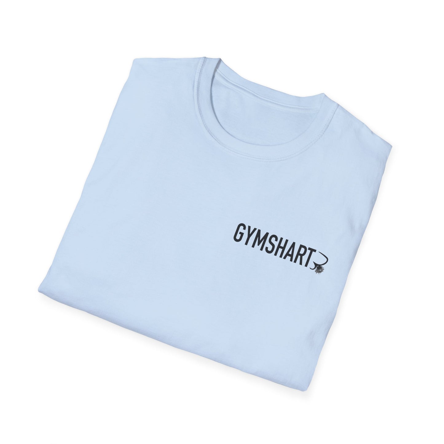 Gymshart Logo T-Shirt — Minimal Gym Tee for Fitness Fans