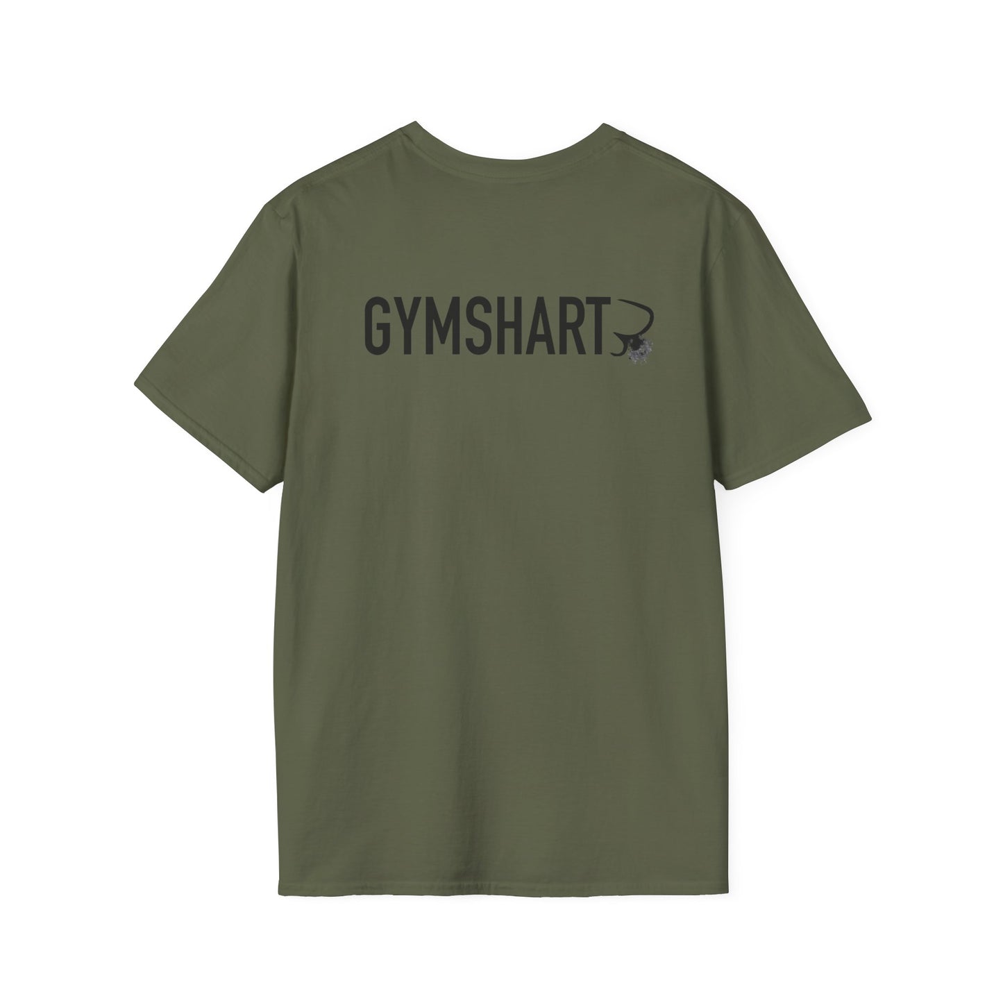 Gymshart Logo T-Shirt — Minimal Gym Tee for Fitness Fans